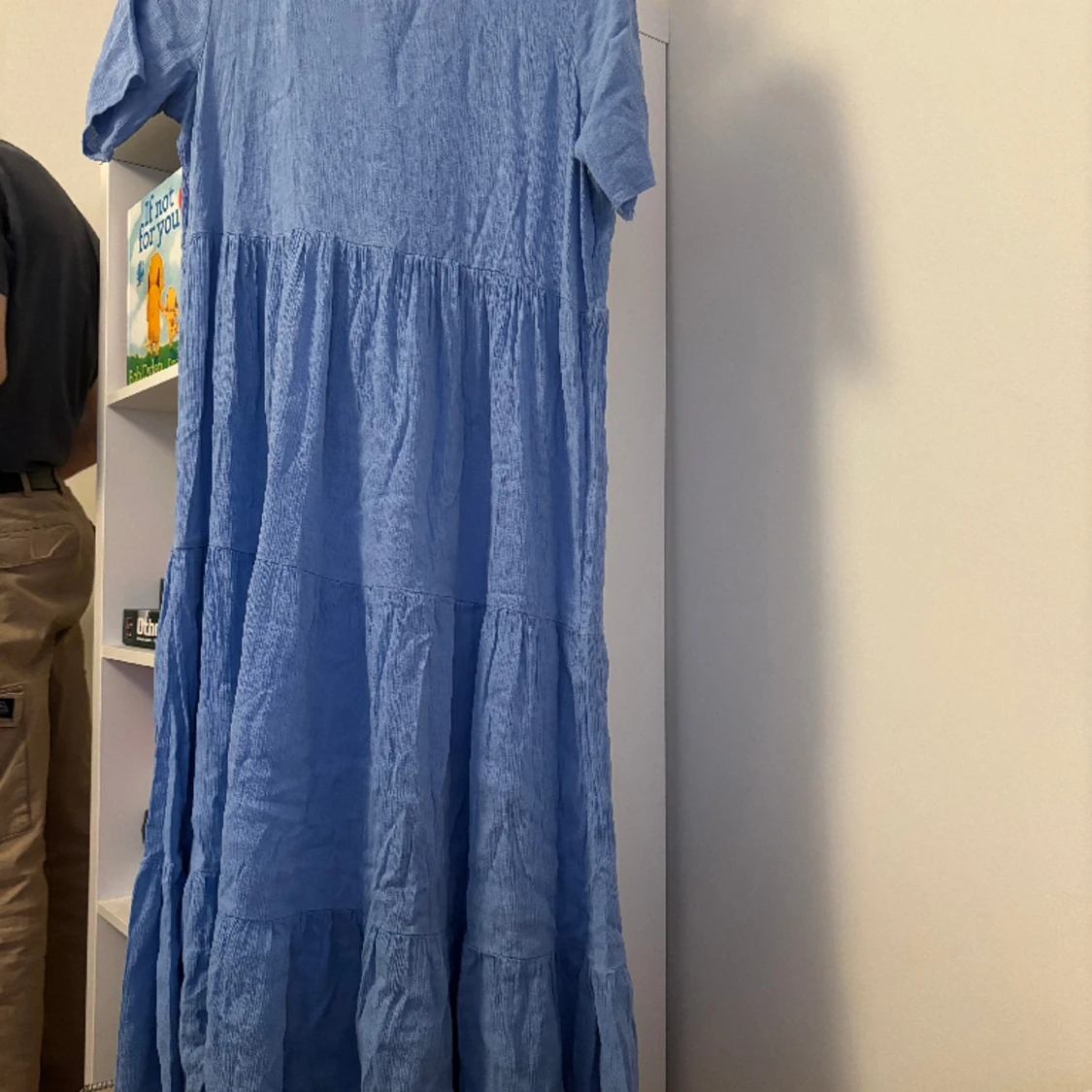 Ljusblå klänning - 91