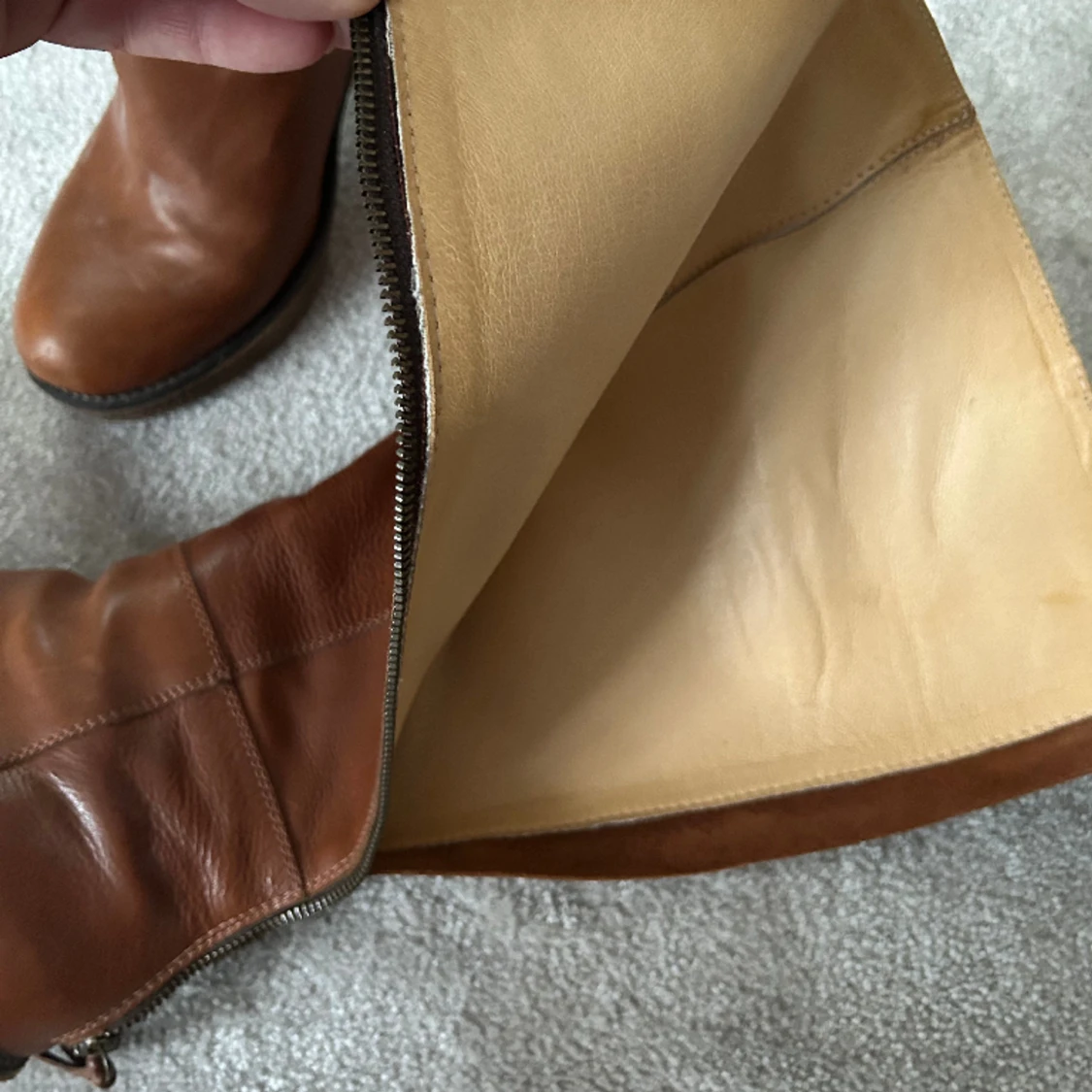 Läderstövlar  - 91