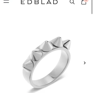 Ringar edblad - Säljer den här silver ringen, det finns inga skador på den. Är öppen för byta mot en guldig likadan. Storleken är S❤️ Skriv för fler bilder!