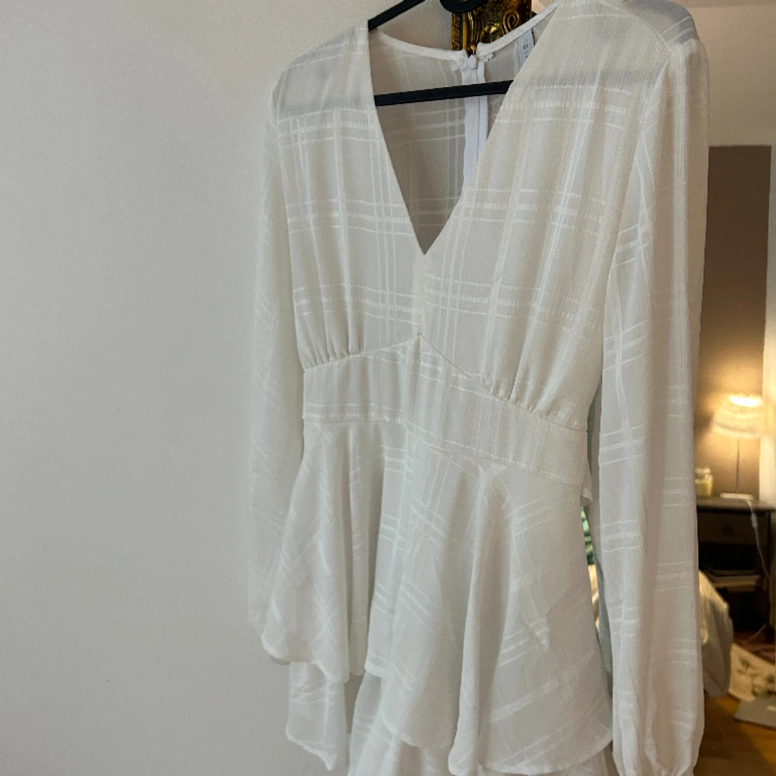 Vit klänning storlek 40 - 91