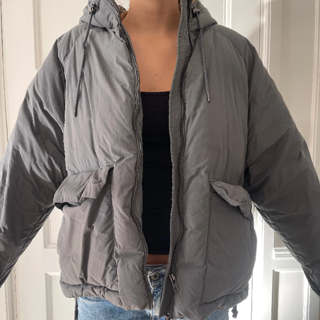 Stor fluffig jacka!!