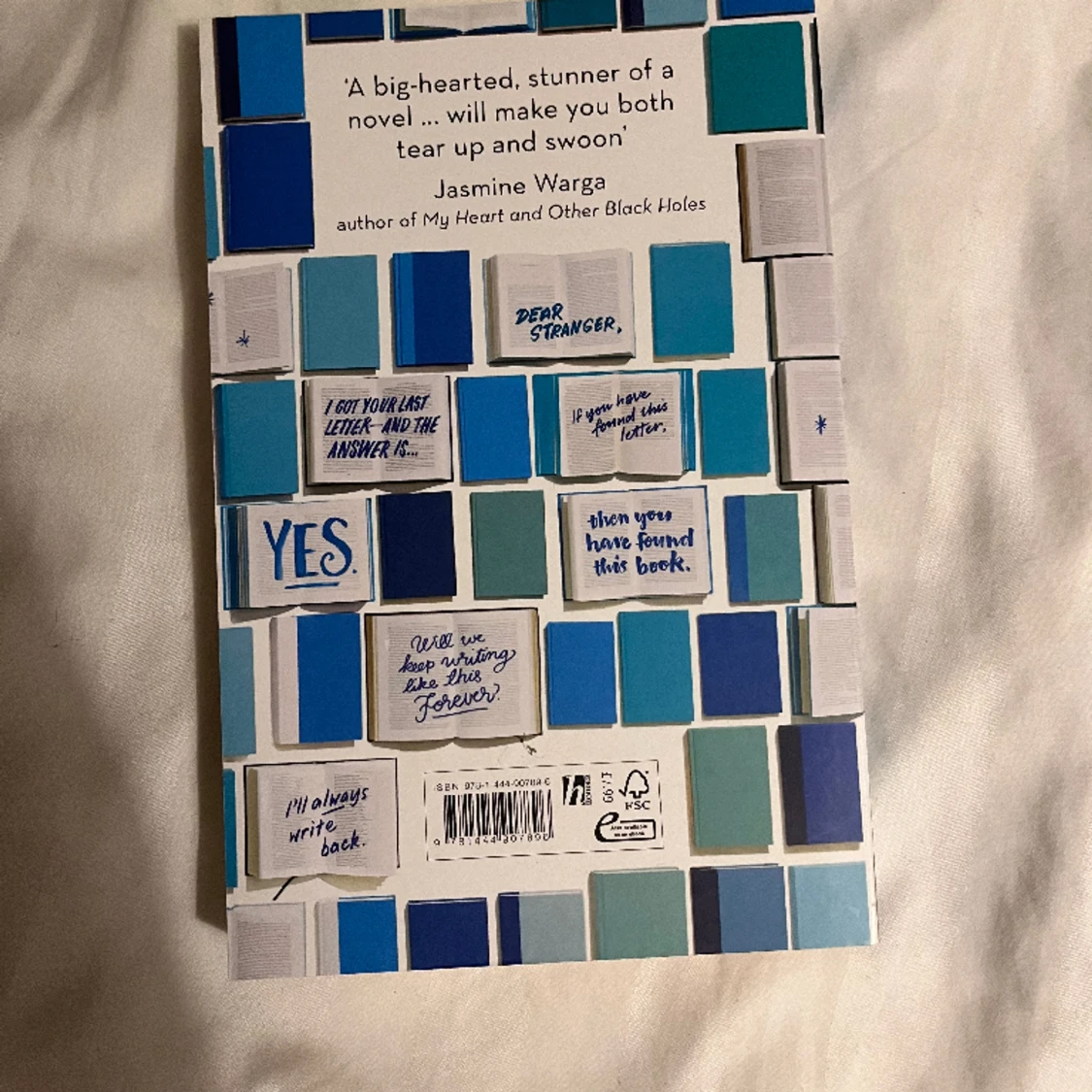 Words in deep blue  - 90