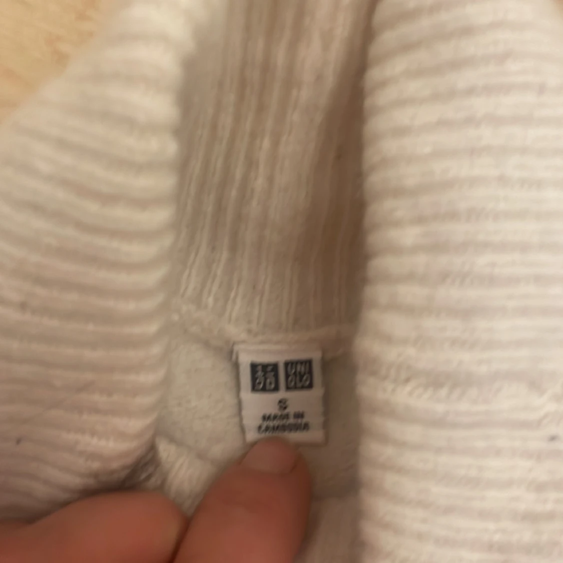 Fin tröja, finstickad  - 90