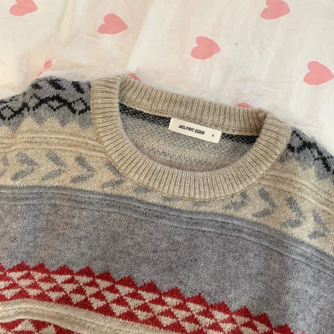 Aelfric Eden Stickad tröja - 90