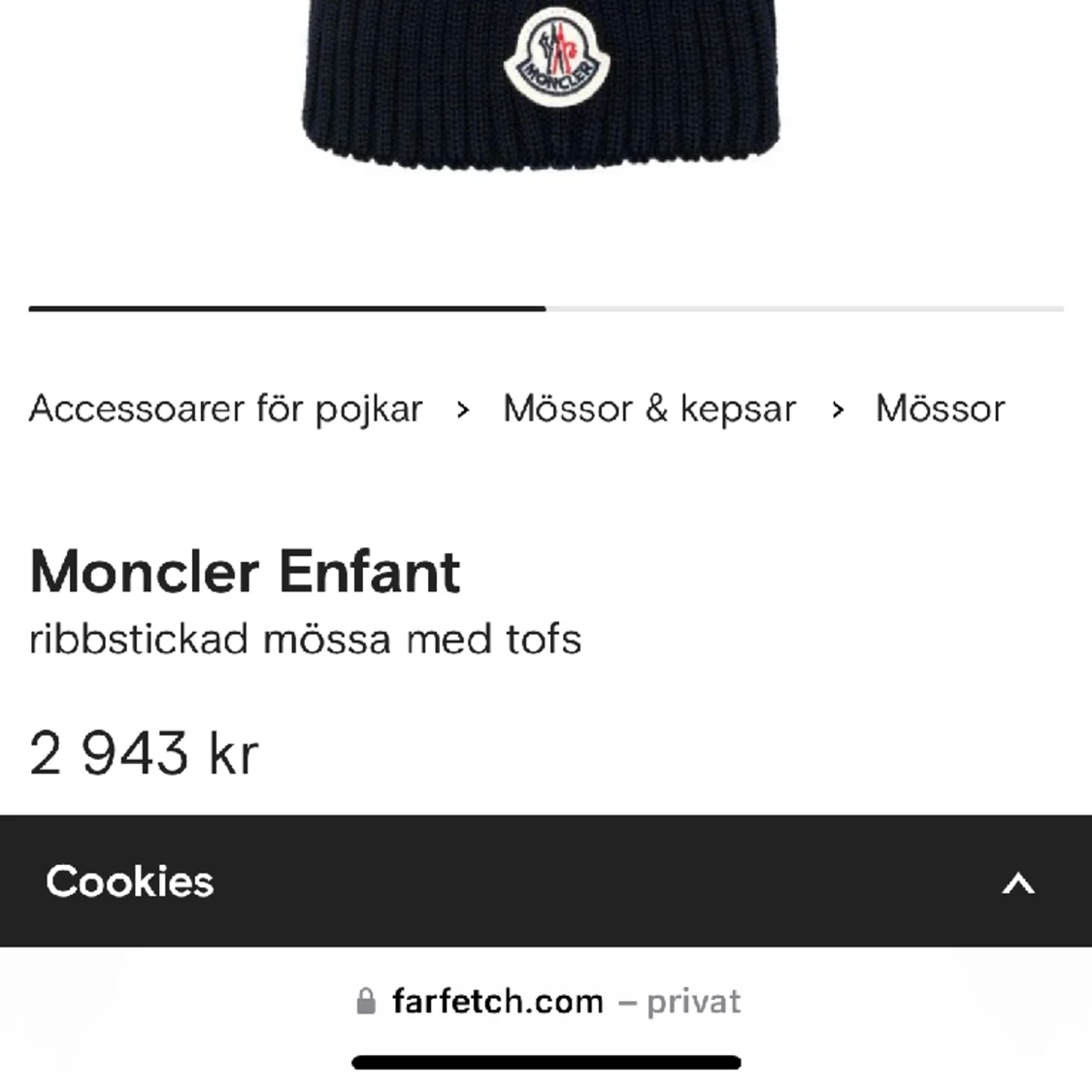 Monclear mössa  - 90