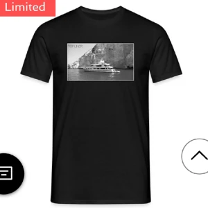 T-shirt med tryck - säljer denna helt oanvända t-shirt från topliner. Storlek s.  Fortfarande i förpackningen.