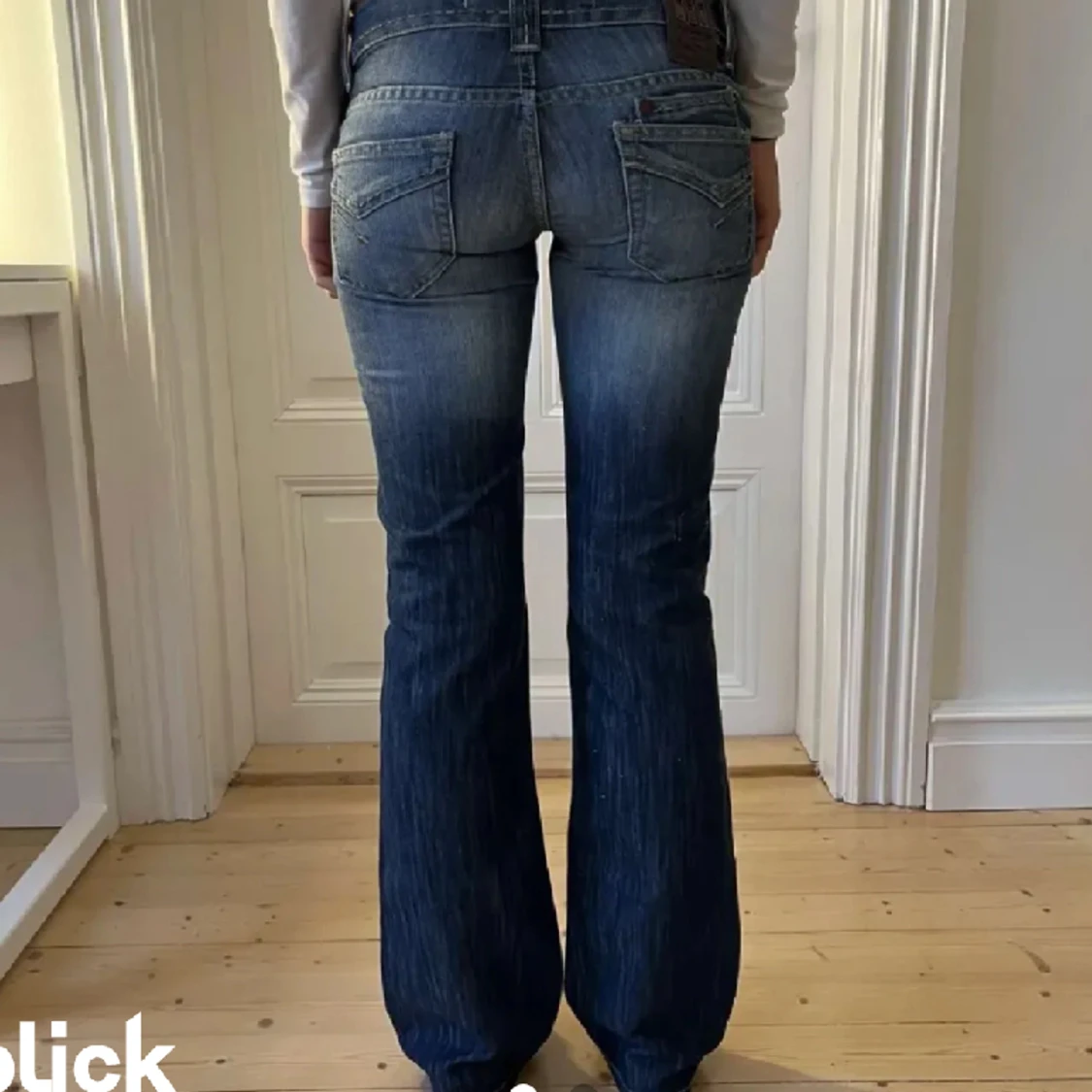 Lågmidjade jeans  - 90