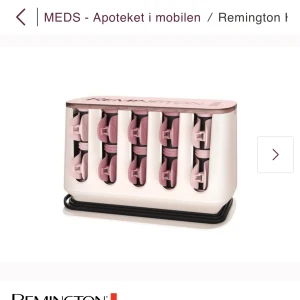 Remington hårrullar  - Super smidiga att använda får snabbt fina lockar säljer pågrund av att det inte kommer till nån anvädning