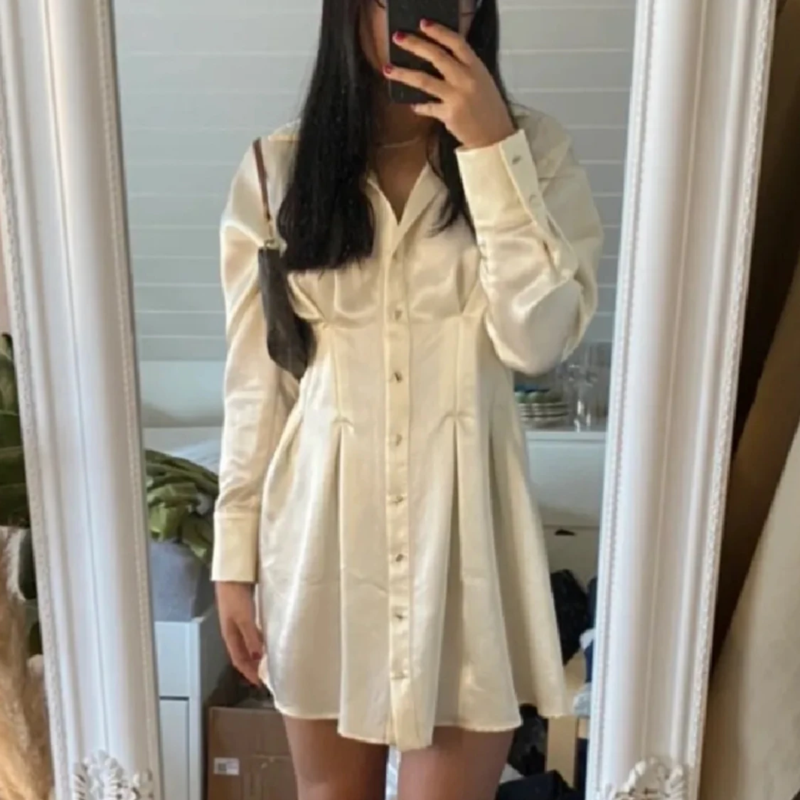 Sommarklänning satin - 91