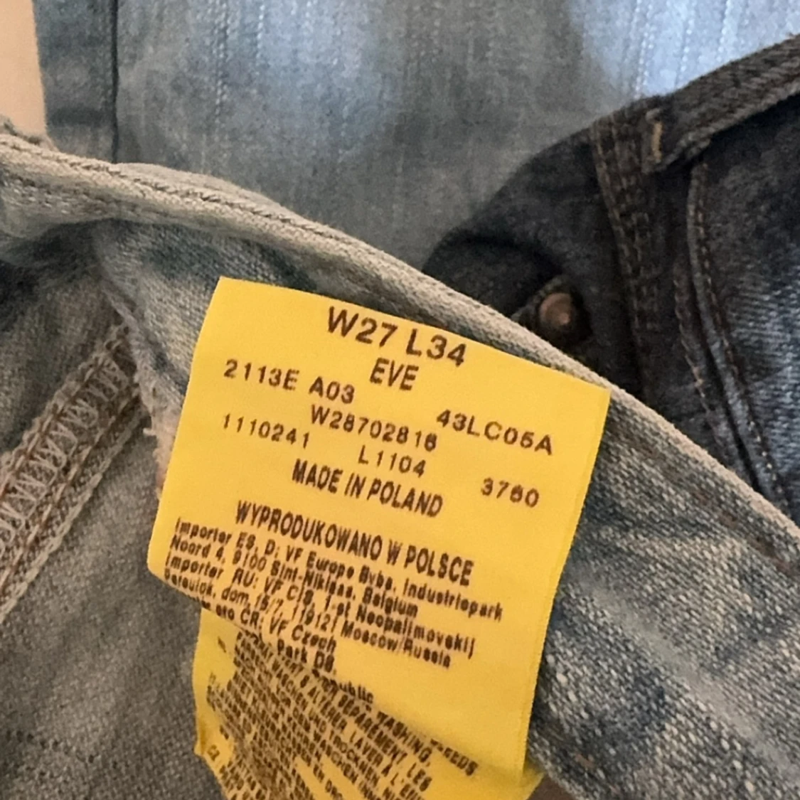 Lågmidjade jeans - 92