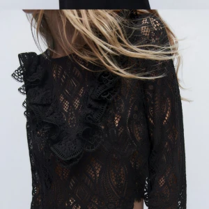 Zara blus  - Säljer min fina och populära tröja ifrån zara inga defekter eller sånt hör av er vid frågor💕💕