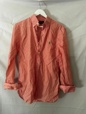 Ralph Lauren skjorta - Snygg orange randig Ralph lauren skjorta  | Kanon skick 