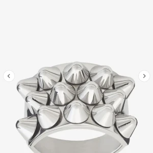 Silverfärgad ring med nitar - Jätte fin ring från Edblad, storlek 16,8!  