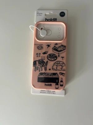Rosa mobilskal Holdit - Mobilskal från Holdit! Säljer för att jag fick fel beställning som inte går att skicka tillbaka, därför helt nytt! Passar iPhone 17 Pro