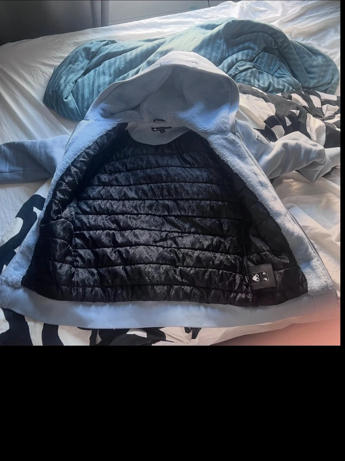 Ljusblå moose knuckles Bunny - 1