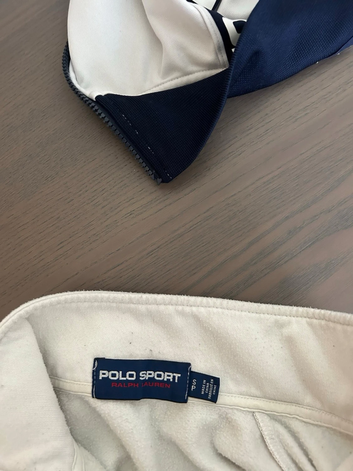 Vit quarter zip från Polo Sport - 1