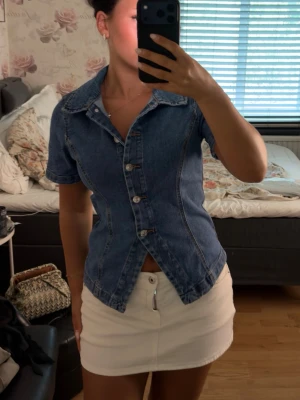 Denim topp - Sparsamt använd
