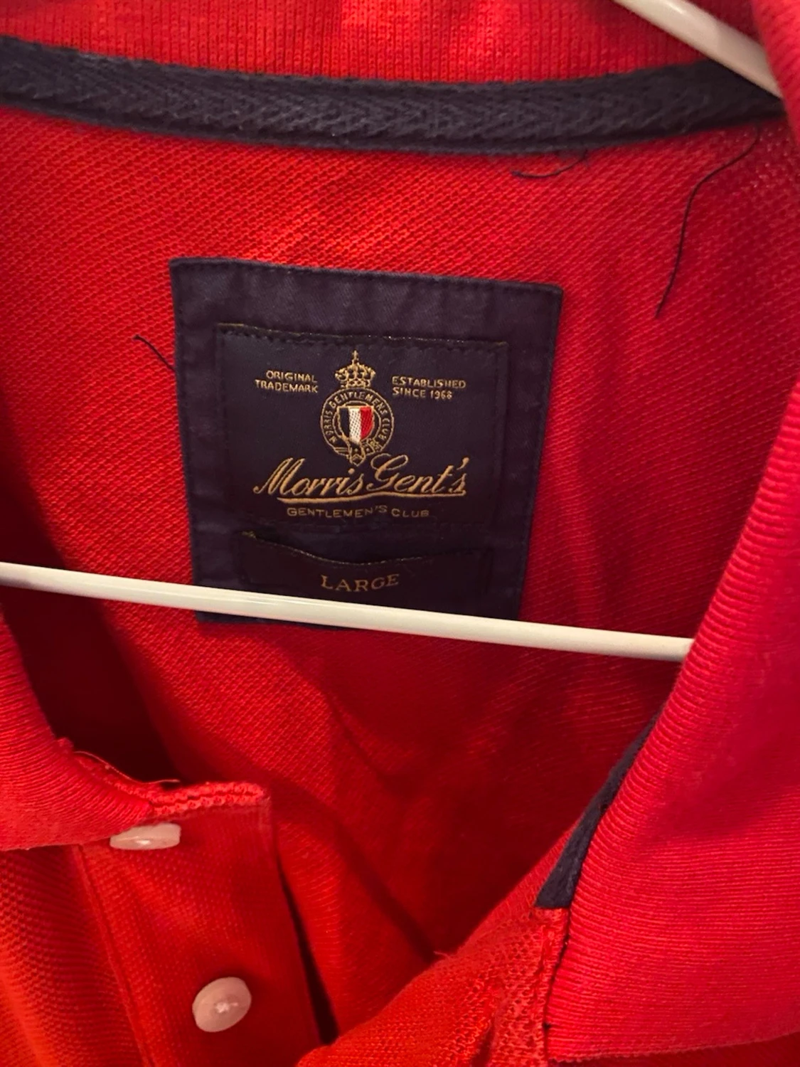 Röd pikétröja från Morris Gents - 1