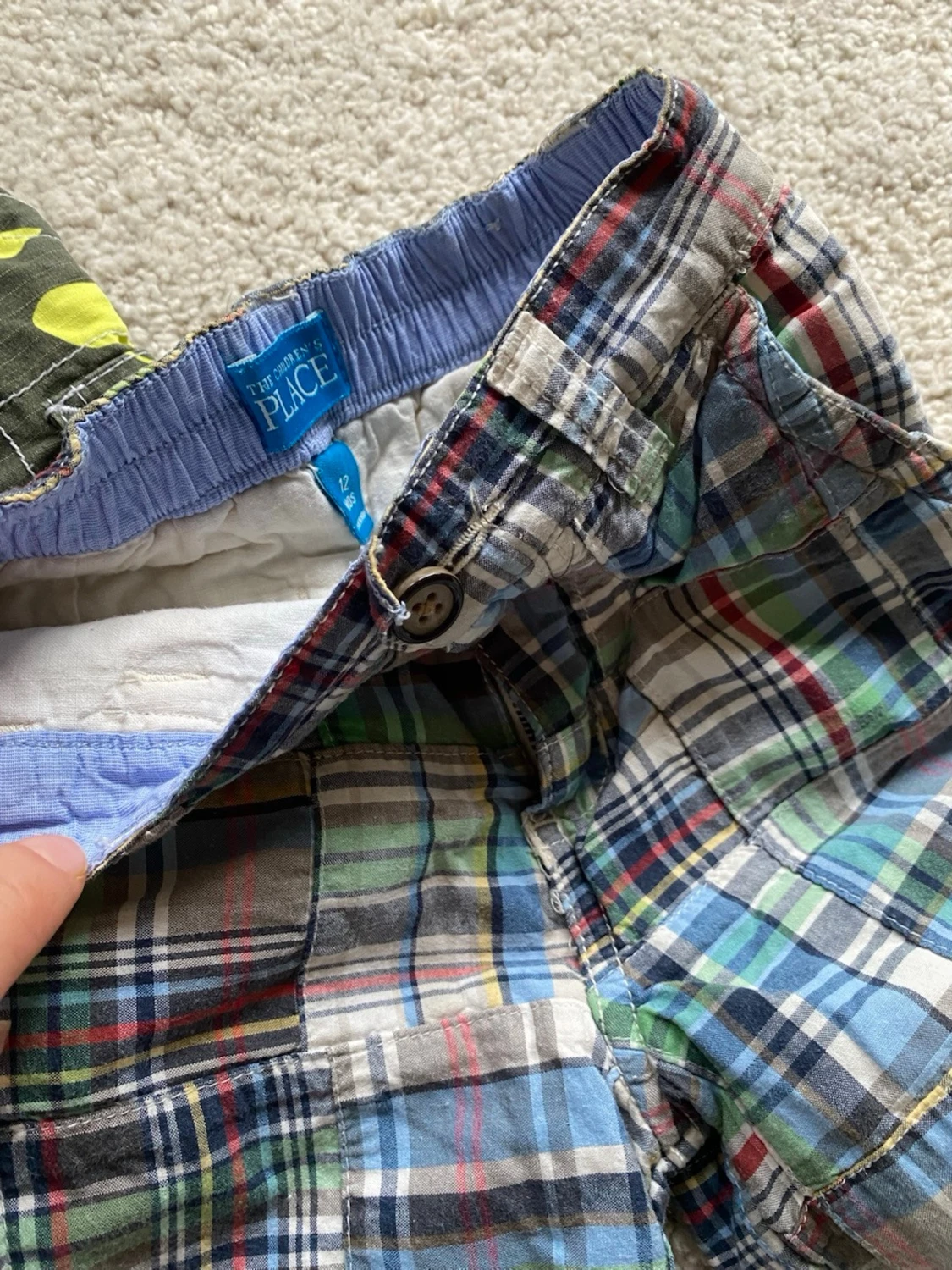 Paket med barnshorts i olika färger och mönster - 4
