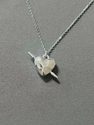 Silver Arrow Heart - Silverpläterad rostfritt stål, 40-45 cmSilverpläterad rostfritt stål, 40-45 cm