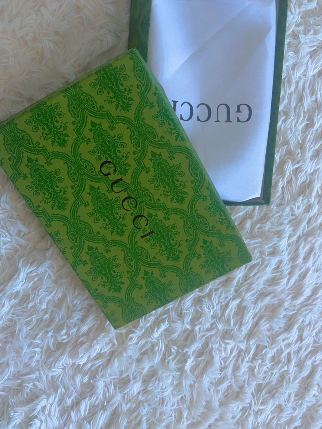 Gucci beige monogram axelremsväska - 5