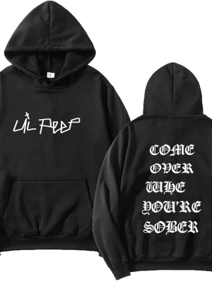 !SÖKER¡ LiL PEEP Come Over When You’re Sober Hoodie - söker en cowys hoodie i L/XL