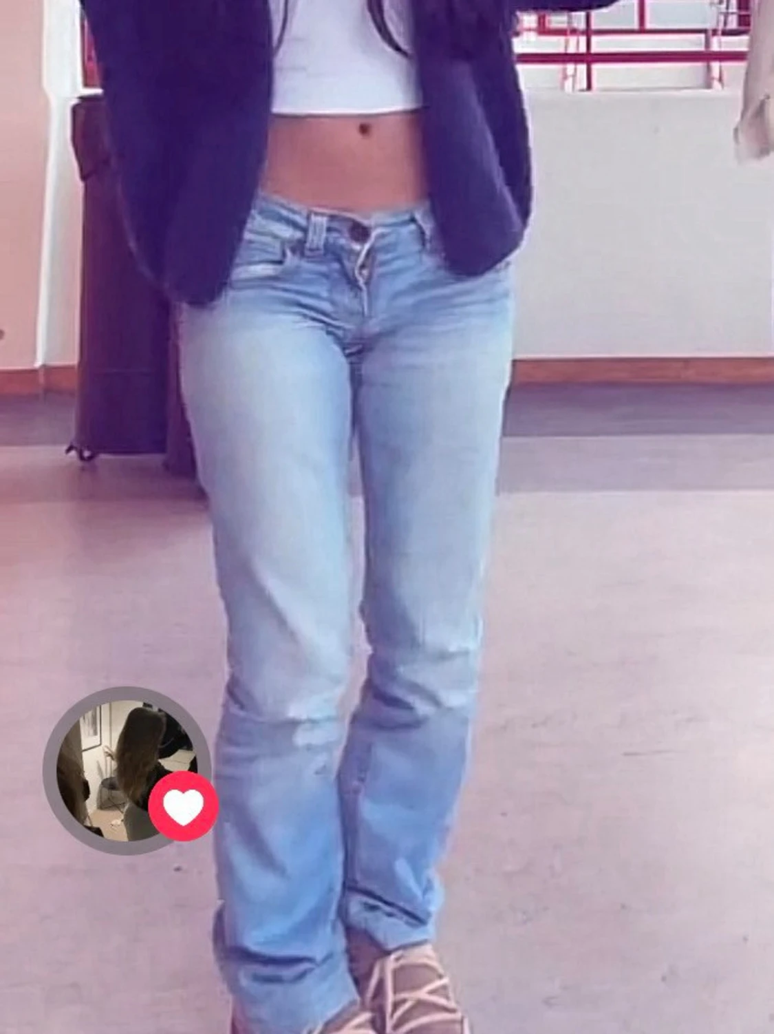 Ljusblå jeans - 2