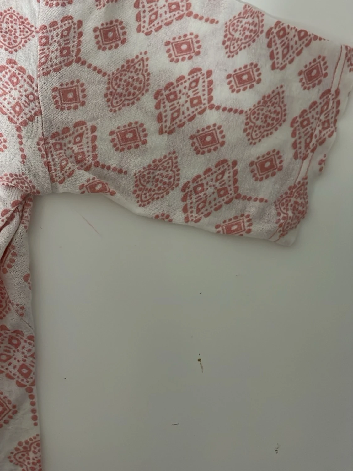 Rosa mönstrad pyjamaströja Litzia