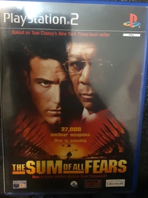 The Sum of All Fears till PS2 - Säljer PlayStation 2-spelet The Sum of All Fears, baserat på Tom Clancys bestseller och Paramount-filmen. 