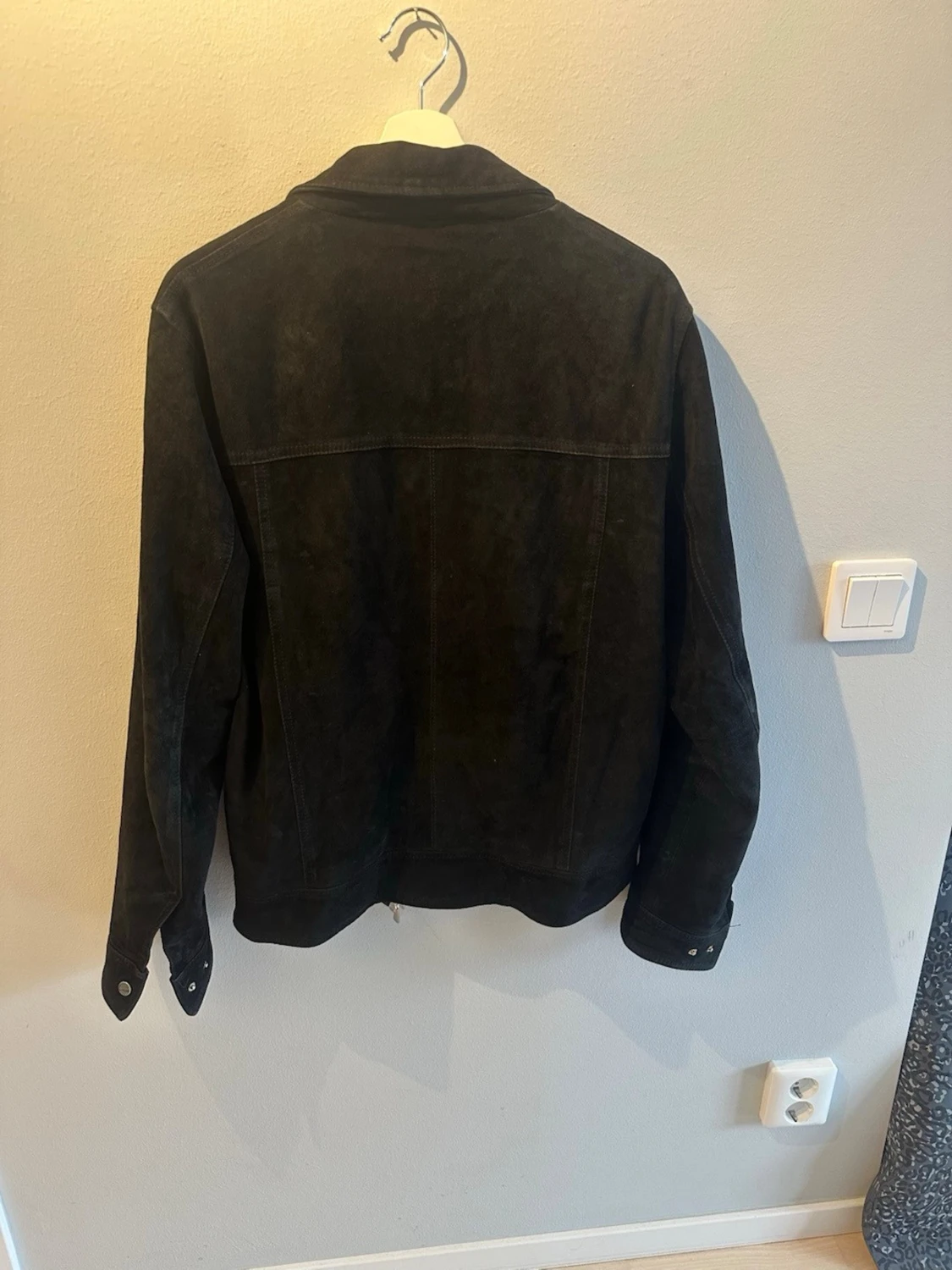 Mönstrad mocka jacka Grand Frank - 3