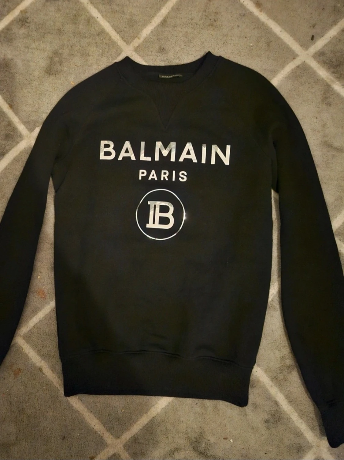 Svart Balmain Paris sweatshirt - 2
