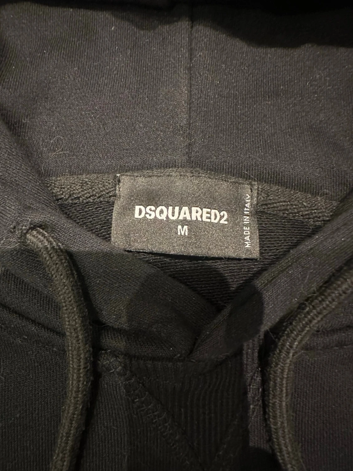 Svart Dsquared2 ICON hoodie - 1