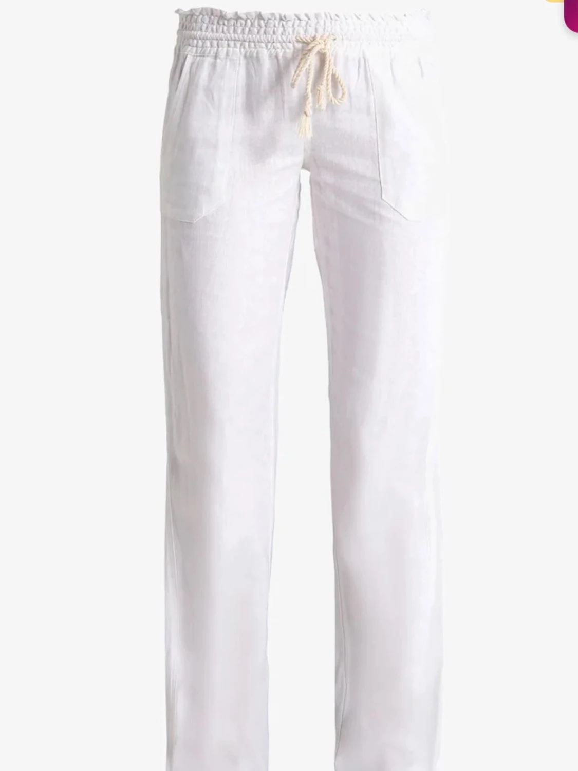 Oanvända linnebyxor från Roxy - 1