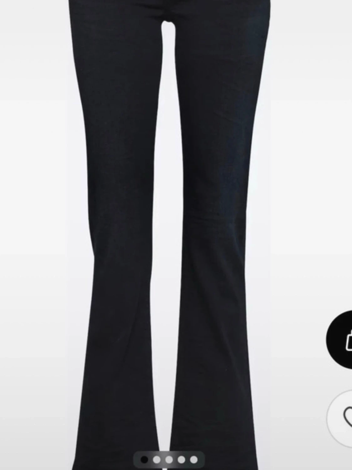 Svarta bootcut jeans från LiB - 1