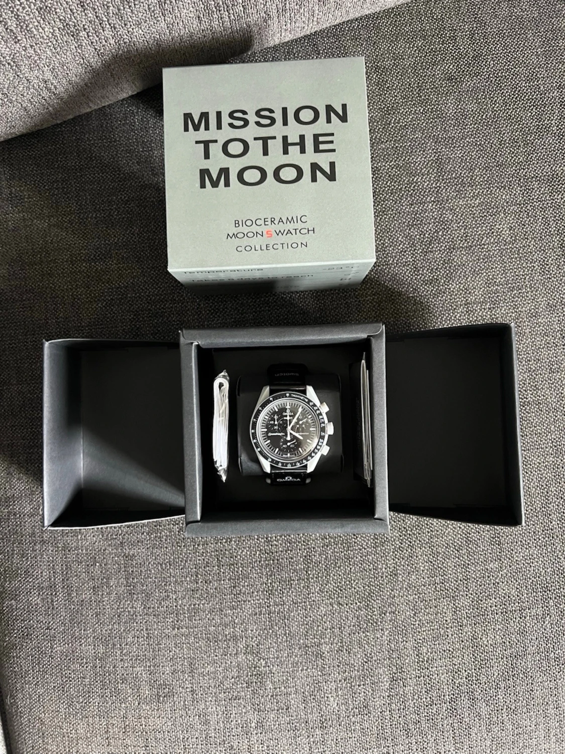 Omega x Swatch Moonswatch mission to the moon