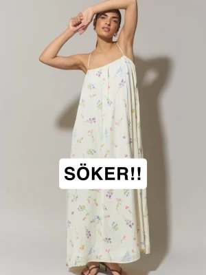 SÖKER!!! - Söker denna slutsålda maxiklänningen från Gina Tricot!!