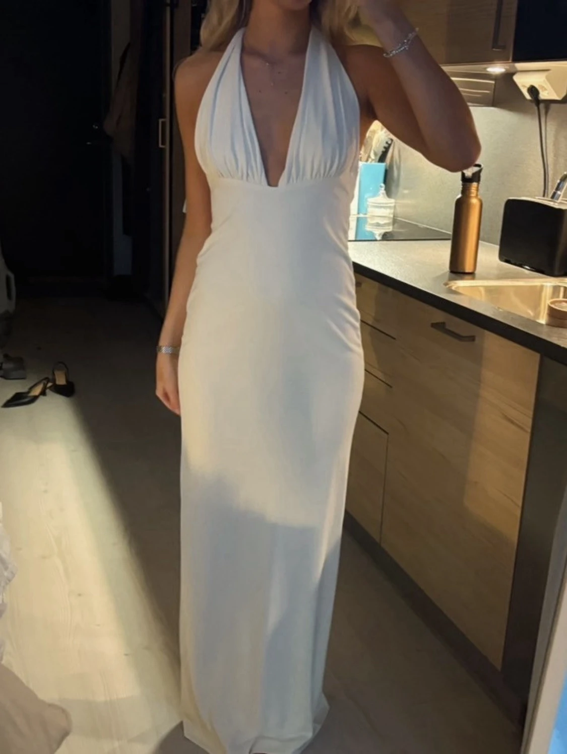 Maxi Halterneckklänning 