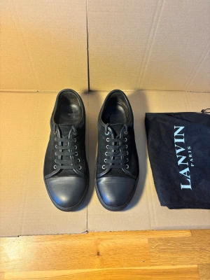Lanvin Nappa Cap Toe Sneakers 41 - Fint skick, nypris ~5000kr, 100% äkta, storlek: (UK7/EU41 Lanvin)