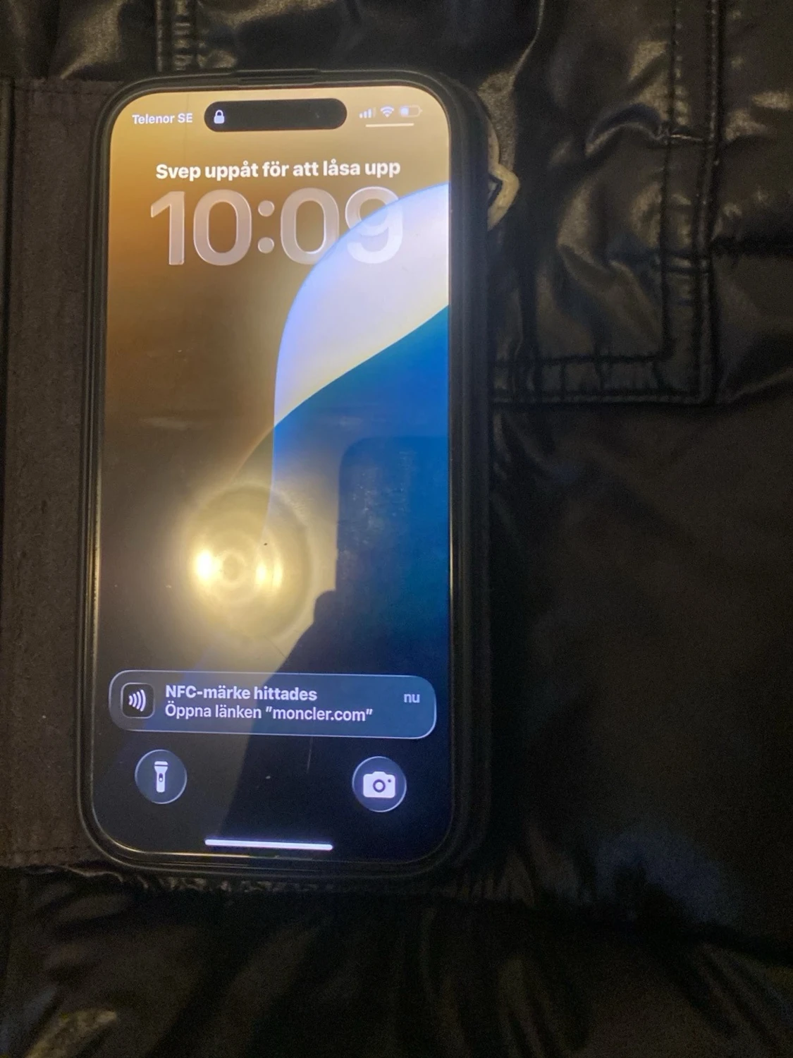 Svart dunjacka från Moncler - 4