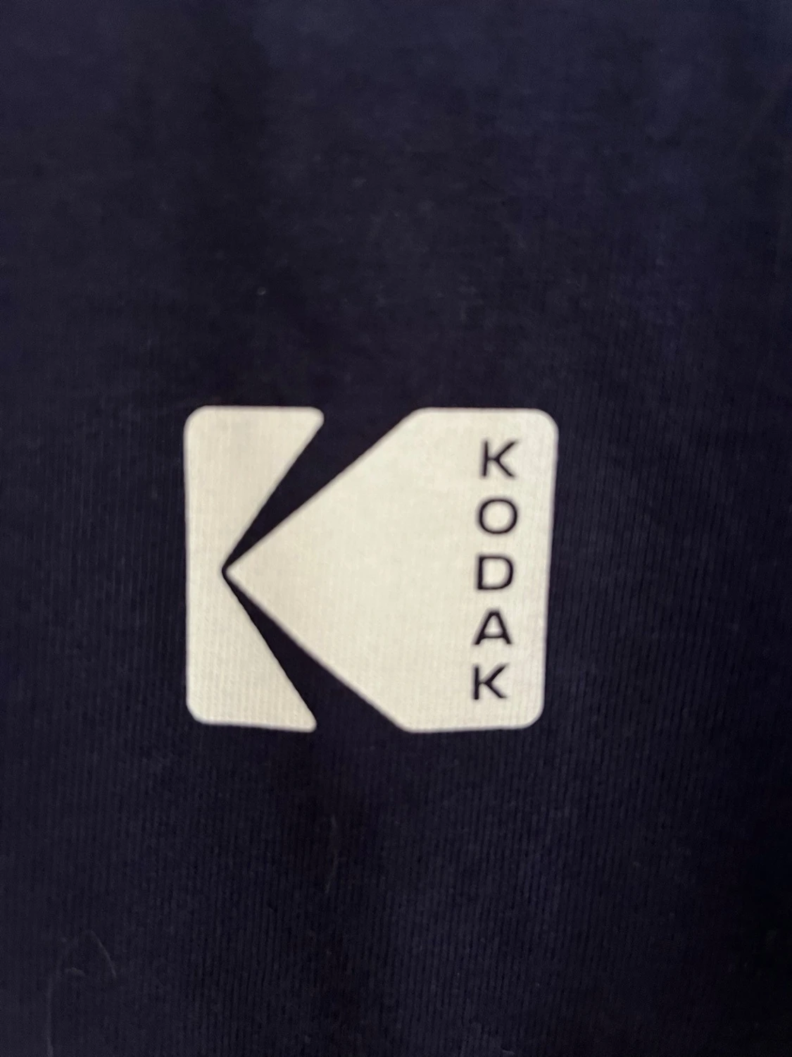 Mörkblå Kodak t-shirt med tryck - 3