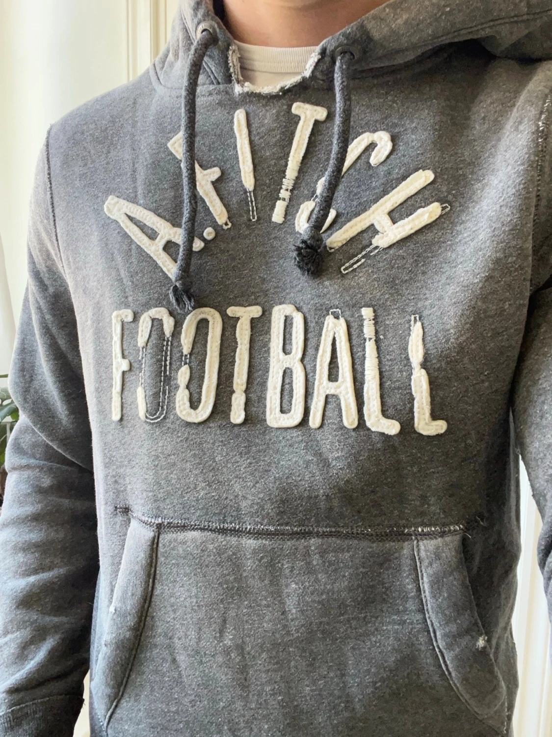 Abercrombie and fitch fotball hoodie  - 1