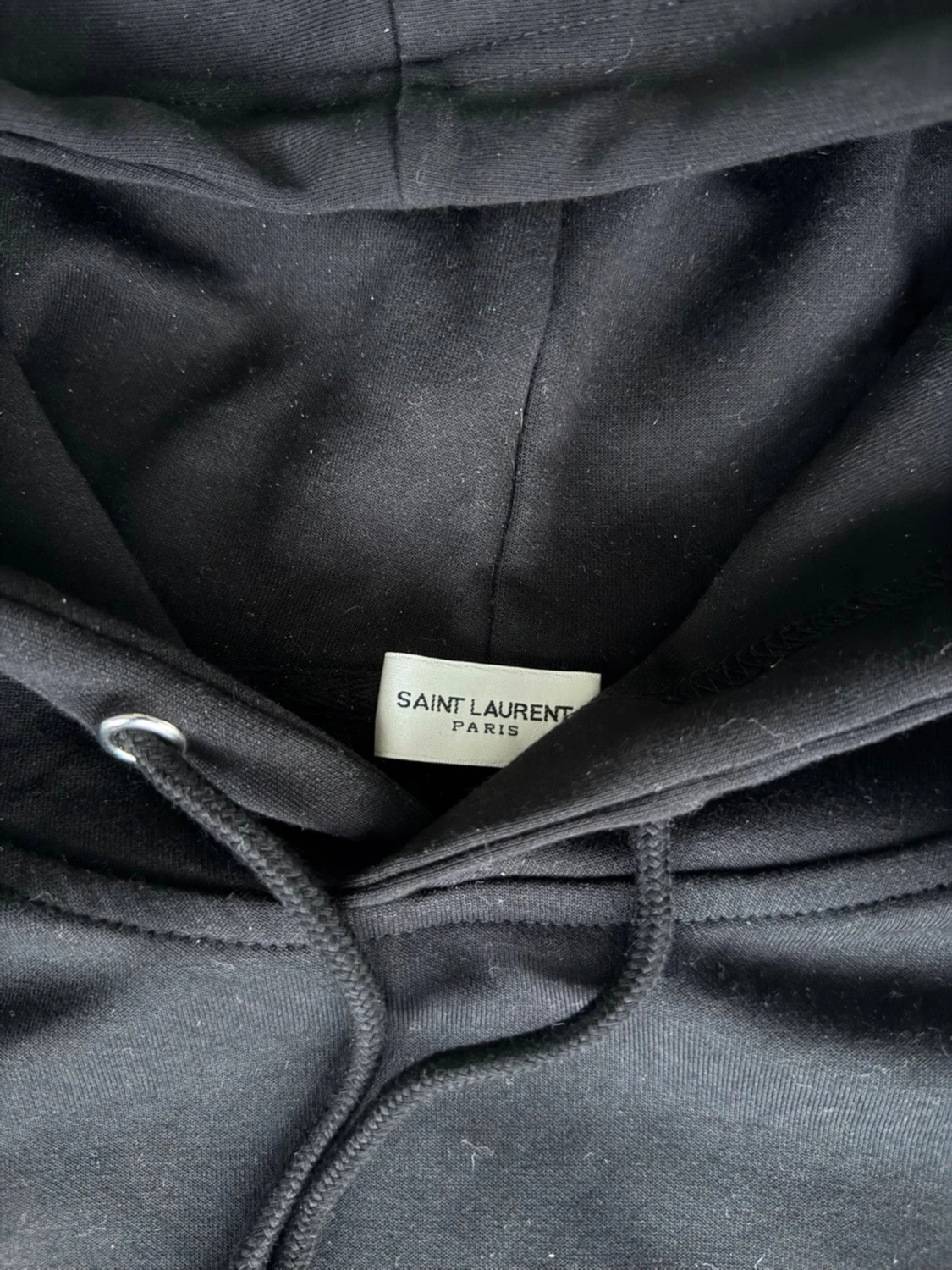 Svart Saint Laurent hoodie - 2