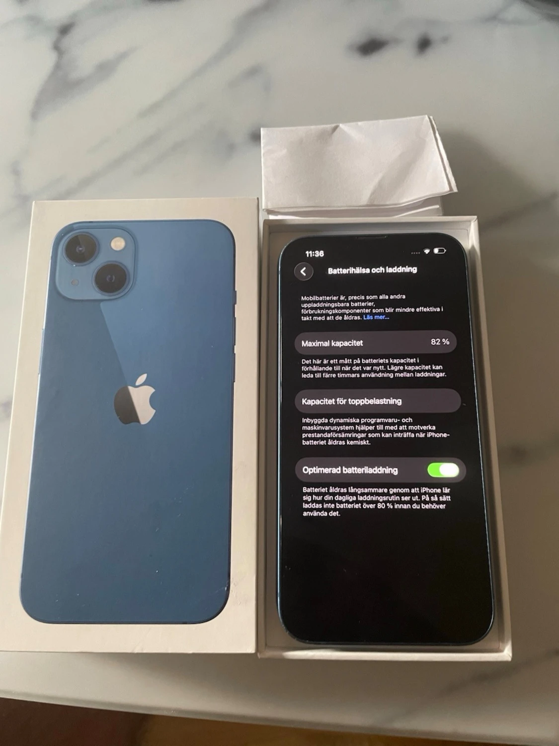 iPhone 13 128 GB – Blå