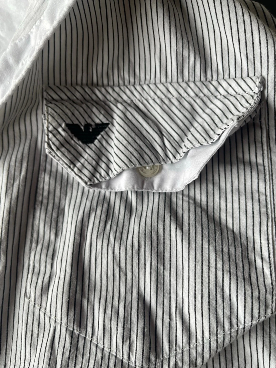 Randig skjorta från Emporio Armani - 1