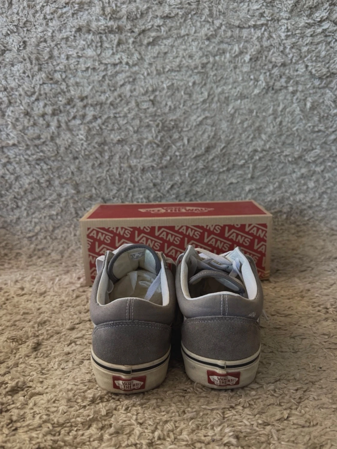 Gråa Vans Old Skool sneakers - 1