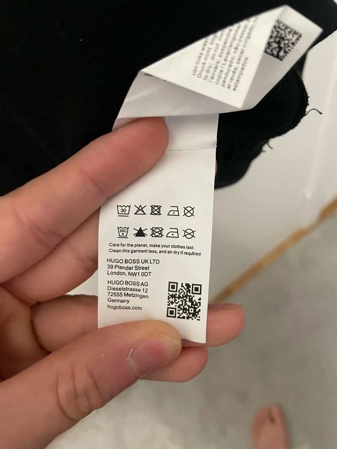 Svart sweatshirt från BOSS - 3