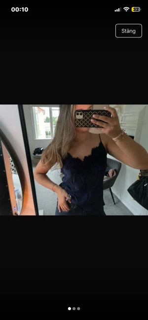 Spets linne - Fint linne från massimodutti xs-s 