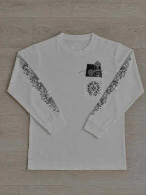 Chrome hearts long sleeve - Stan jak nowy, rozmiar xl ale pasuje na M, L, wysyłka do 24h