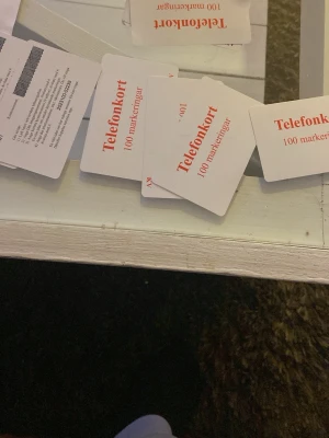 Telefonkort Kriminalvården - 100kort 170kr 20kort 40kr