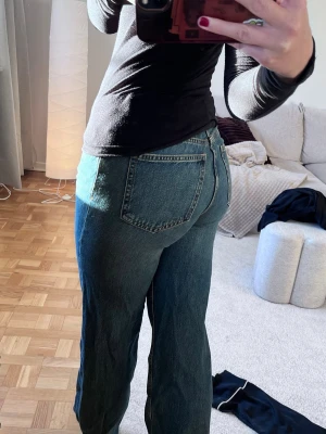 Raka jeans - Raka blå jeans. Jag är 170cm